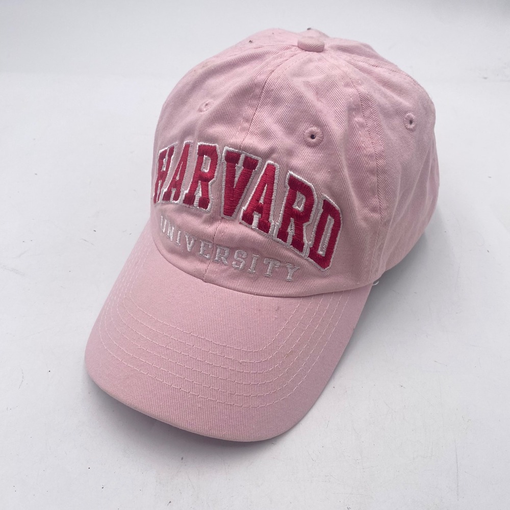 HARVARD Champion University Dad Hat Adjustable Pink Cotton Ivy League Cap
